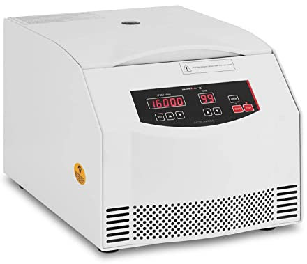 Steinberg Systems Centrifugeuse Électrique De Laboratoire Minicentrifugeuse Biologie Paillasse Table SBS-LZ-6000HS (500 W, 4 Tubes PCR de 0,2 ml, FCR 20 600 xg, 300-16 000 tr/min, Minuterie 0-99 min)
