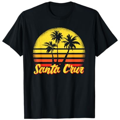 Santa Cruz CA Kalifornien 70er 80er Jahre - Retro Vintage T-Shirt