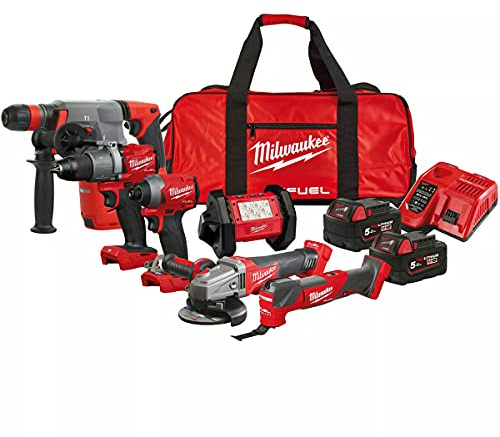 M18FPP6I2-502B 18v Cordless 6 Piece Kit