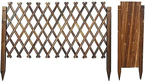Beeteinfassung Zaun Zierzaun Palisaden Für Garten Palisade Rasenkante Massivholz Patio Dekorative Lianen Blumentopfhalter Gartenzaun Tier Barriere Garten Grenze Einfassung Dekoration Zäune für Indo