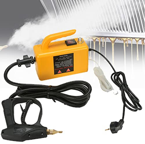 XYEJL Nettoyeur À Vapeur À Haute Pression Machine À Vapeur Mobile Portable 2600w,Machine De Nettoyage à La Vapeur Domestique,équipement De Nettoyage à Haute Pression Nettoyeur De Canapé,Yellow