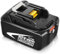 Powayup Replacement for Makita 18V Battery 5.5Ah BL1860B BL1850B BL1845B BL1835B BL1860 BL1850 BL1845 BL1840 BL1835 BL1820 194205-3 for Makita Battery 18V with Charging Indicator