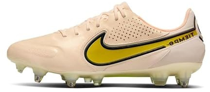 Nike Soft-Ground Soccer Cleat Tiempo Legend 9 Elite Sg-Pro Ac, Guava Ice/Yellow Strike-Sunset Glow, DB0822-800, 44 EU