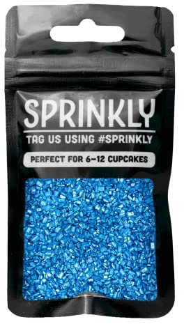 SPRINKLY - Sparkling Sugar - Blue - 30g