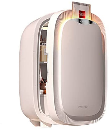 ZCBYBT Beauty Refrigerator 12Lcosmetic Fridge Small Refrigerator for Skin Care and Beauty with Facial Mask Heater, for Women & Girls