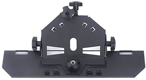 Taglierina per Smussatura per Piastrelle in Lega di Alluminio 45 Gradi Angolo di Taglio Utensile per Piastrelle Smussatore in Ceramica Nero