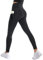 GymCope Leggings Damen Schwarz, Sporthose Damen High Waist mit Handytaschen, Yogahose Jogginghose Damen Blickdicht für Yoga, Wandern, Running, Mode