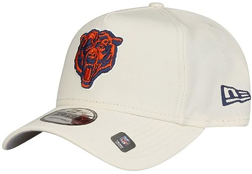 New Era 9Forty A-Frame Cap - Chicago Bears Chrome White