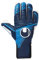 uhlsport Absolutgrip Tight HN, Kinder und Erwachsene Torwarthandschuhe, bleu Marine/bleu Fluo/Blanc, 10 -