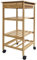 Islands for Kitchens with Storage Moveable Kitchen Cart with Wine Rack,Food Storage Cart for Living Room Dining Room Kitchen Storage Island