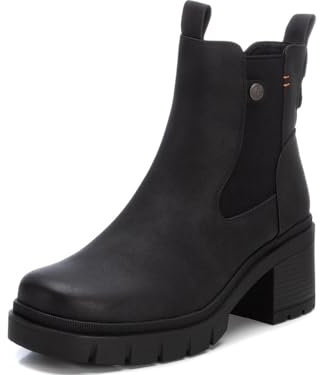 REFRESH 172267, Stivaletto Donna, Nero, 37 EU