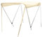 scyca Auvent pour kayak, pare-soleil pour bateau, parapluie gonflable pour kayak, auvent pliable portable pour bateau, accessoires de parasol de canoë pour kayak