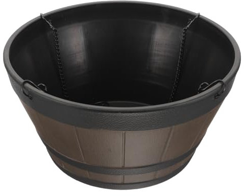 Gogogmee Pot De Fleurs Suspendu pour Balcon Et Intérieur Jardinière De Moyenne pour Plantes Vertes Et Fleurs