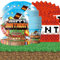 61Stk Spiel Geburtstagsparty Geschirr Set, Kindergeburtstag Party Dekorationen, Spiel Thema Party Geschirr enthält Teller Tassen Papier Servietten Tischdecken für 20 Gäste