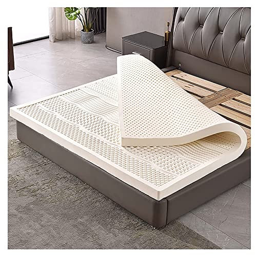 Naturlatex-Topper, nicht zusammenklappbar, 7,6 cm, Dicke: 90 x 200 cm