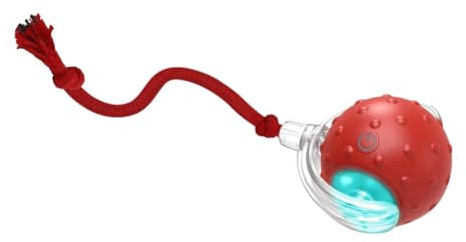 Gvvsjgdbis Interactive Cat Toys Ball for Indoor Cats Fast Rolling on Carpet, Chirping & Motion Activate Cat Toys