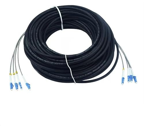 RGFDLJN 150m 2/4 kerne Outdoor patchkabel 7,0mm 2C 4C CPRI LC SC FC EINE SM DVI wasserdichte FTTH Jumper optische Faser gepanzerte Kabel 2 core(SC-FC,4C SM Out connecter)