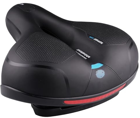 oupados Comoda sella ergonomica morbido per bicicletta da uomo e da donna