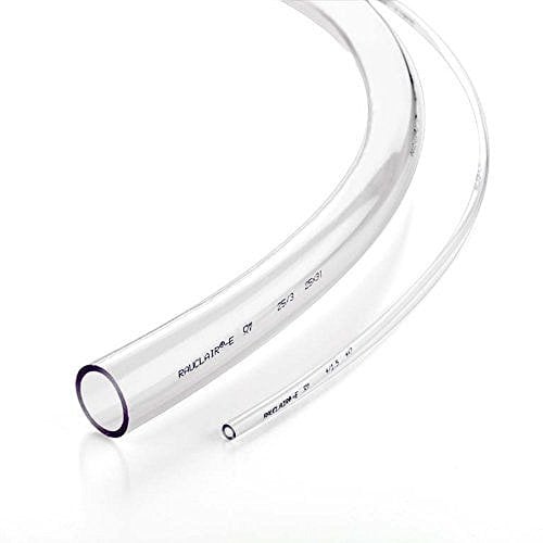 REHAU RAUCLAIR-E lebensmittelechter PVC-Schlauch, Wasserschlauch, Luftschlauch| METERWARE (13. Innen-Außen: 8mm - 10mm)