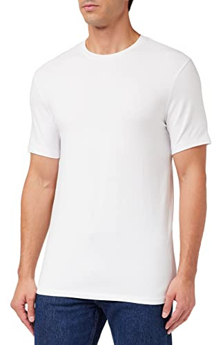 Armani Exchange Herren Pima Round Neck T-Shirt, Weiß, XL