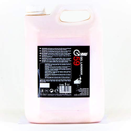 GEL LAVAMANI 5l CON MICROGRANULI ALL'ORANGENE VMD59 [ferramenta.pro]