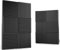 12 Stück Akustikplatten 2,5 x 30,5 x 30,5 cm – Akustikschaumstoff – Studio-Schaumstoffkeile – hochdichte Platten – schalldichte Keile – Anthrazit