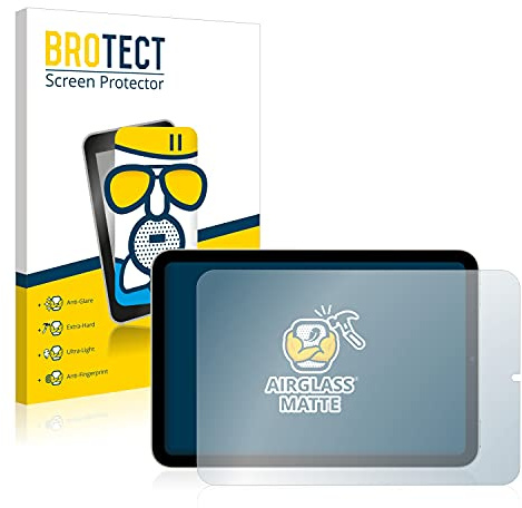 BROTECT Schutzglas für Apple iPad Mini 6 2021 | (im Querformat, 6. Gen.) Entspiegelnder Displayschutz Made in Germany Schutzfolie Matt9H Anti-Fingerprint Einfache Montage