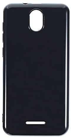 TPU Handyhülle Kompatibel mit TP-Link Neffos C5 Plus, Stoßfeste Weiche Schutzhülle mit Präzisen Aussparungen und Kratzfestem, Schlankem Design (Schwarz)