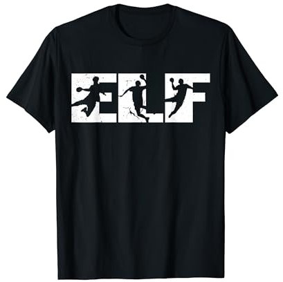11. Geburtstag Retro Handball Fan Spieler 11 Jahre Junge T-Shirt