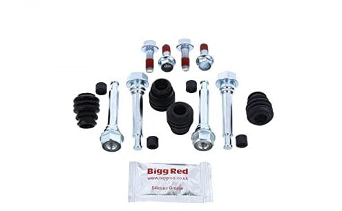 Bigg Red - Brake Caliper Slider Bolt Kit - Rear Left & Right - Fits Only Models with 259mm Rear Brake Discs - Compatible with Selected Models