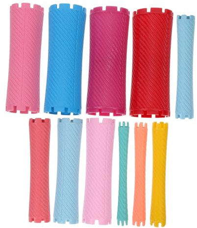 WOFASHPURET 100 Stücke Wiederverwendbare Lockenwickler Lockenwickler Für Haar Dauerwellenstab Friseurwerkzeuge Für Reisen Für Zuhause