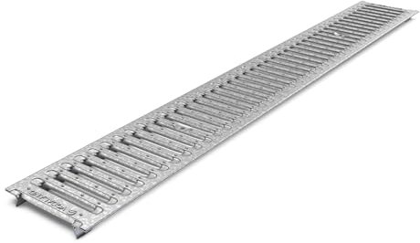 Vodaland DN100 galvanised steel grating - 1m