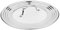 Stainless Steel Tempered Wok Lid Glass Multifunction Round Chef Explosion-Proof Drop-Proof Lid Kitchen Utensils Cookware Parts (Size : 28cm in diameter) (32cm in diameter)