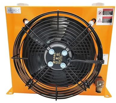 Motore centrifugo dell'aria, AH1012T-CA Radiatore aria idraulico Gru montata su camion Serbatoio del carburante modificato Radiatore di raffreddamento Radiatore dell'olio raffreddato ad aria(Color:AC)