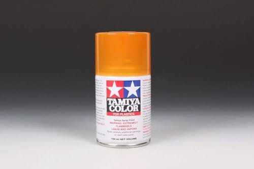 TAMIYA - Peinture Maquette Ts-73 Clear Orange Bombe 100ml |tamiya|85073| Maquette Char Promo