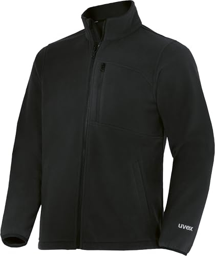 Uvex suXXeed Craft Fleecejacke - Herren Arbeitsjacke mit warmen Microfleece - Stehkragen & Reißverschluss