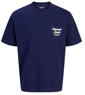 JACK & JONES Jornorrebro Typo Tee Ss Crew Neck Noos