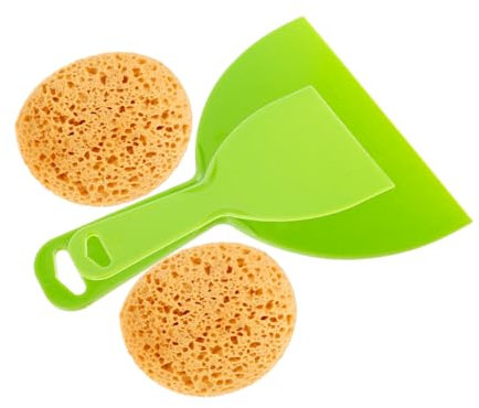 OATIPHO 2stücke -Sponge Wände Und Decken Wiederverwendbare Werkzeuge Mit Schabern Dekorativen Texturerstellung Und Reparatur Von Trockenbau