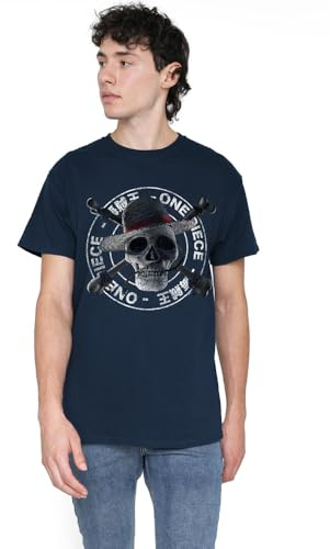 One Piece Skull & Cross Bones Stamp Unisex T Shirt