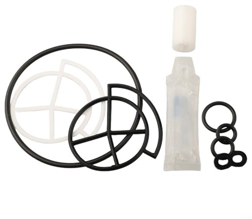 HomeVortex Kit de sellado de ablandador de agua para modelo 7129716 incluye anillos de forma especial y lubricante para un rendimiento óptimo del sistema de ablandador de agua