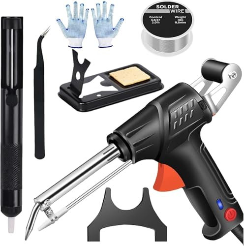 Internally Heated Industrial Laser Welding Tools, Multi-Function Soldering Iron Soldering Gun Set,saldatore laser metalli portatile,Automatic Corded Solder Iron Internal Heat, saldatrice laser