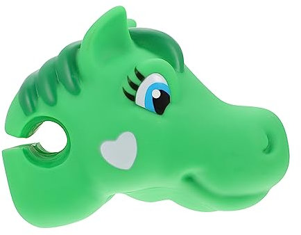 Hemobllo Fahrradlenker Kinderfahrrad Cartoon Pferdekopf Lenkerschmuck Dekoration Aus Silikonmaterial Installieren Langlebig Und Sicher