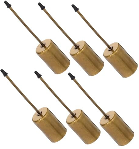 UKCOCO 6stücke Pack Metall-kerzenbecher Mit Spitze Für Kerzenhalter Weihnachtsbaum-Dekoration Kerzenbecher-Einsatz Aus Metall Für Tischdeko