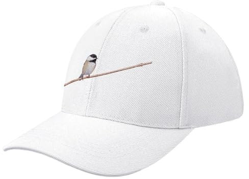 IIOGRAAW Basecap Baseball-Cap mit schwarzer Kappe und Vogel-Motiv „Meise“ von Beetlejuice, benutzerdefinierter Hut, Marke, Mann, Bergsteigen, niedliche Herrenhüte, Damen