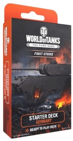 Archon Studio World of Tanks Kartenspiel - First Strike Starter Deck - Rasantes Strategie-Kartenspiel mit Deck-Buidling-Elementen für 2 Spieler, ab 14 Jahren (Deutschland)