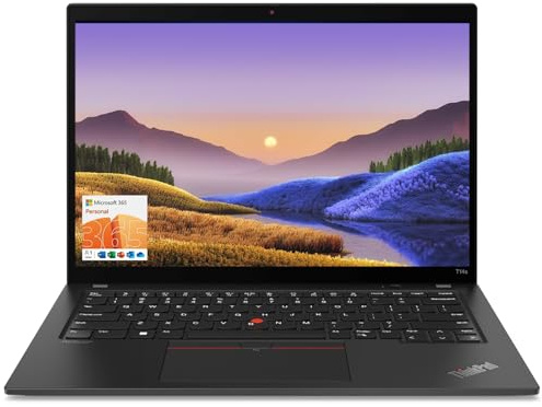 Lenovo Thinkpad T14s Business Laptop, 14in FHD(1920x1080) Win11 Laptop, Quad i5 Core 10th Processor, 16GB RAM, 512GB SSD, Qwerty Keyboard (Renewed)