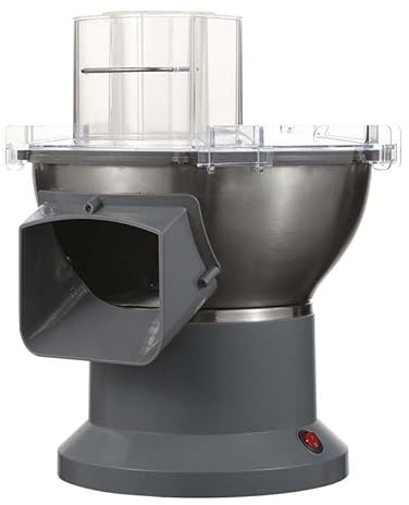 TYQMYSM Electric Potato Cutter Machine, 2-In-1 Wavy & Straight French Fry Cutter with 200W Copper Motor, 3 Size Plates (7/10/14Mm), Slide Chute for Home Kitchen, Restaurant