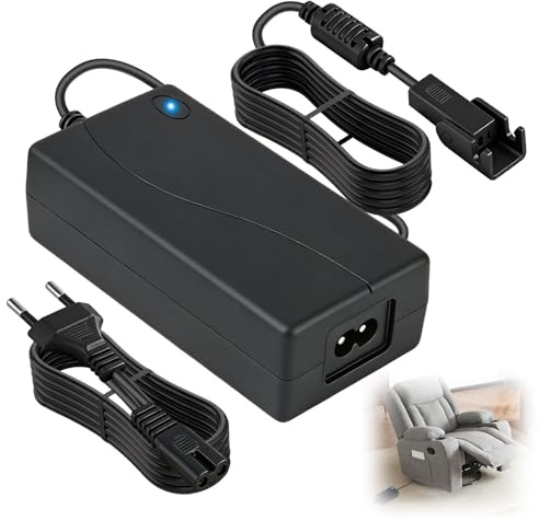 Adaptateur Secteur 29V 2A pour Fauteuil Inclinable et Canapé Électrique