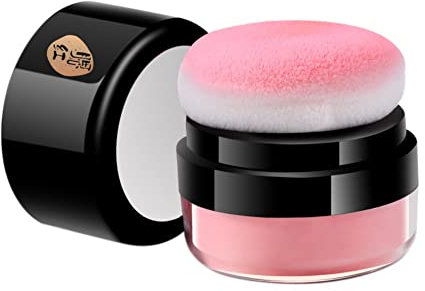 Allbestaye Makeup Cheek Air Cushion Blusher Blush Powder Natural Brighten Skin (#1)