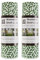 DII Fridge & Shelf Liner Collection Non-Adhesive, Cut to fit, Machine Washable, 12x20, Artichoke Green Abstract Leaf, 2 Piece